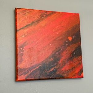 Original Abstract Acrylic Painting 10x10